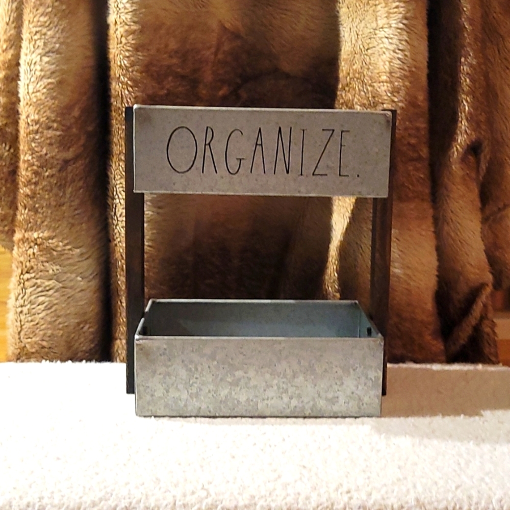 RAE DUNN "ORGANIZE" -Home organizational Kaddy